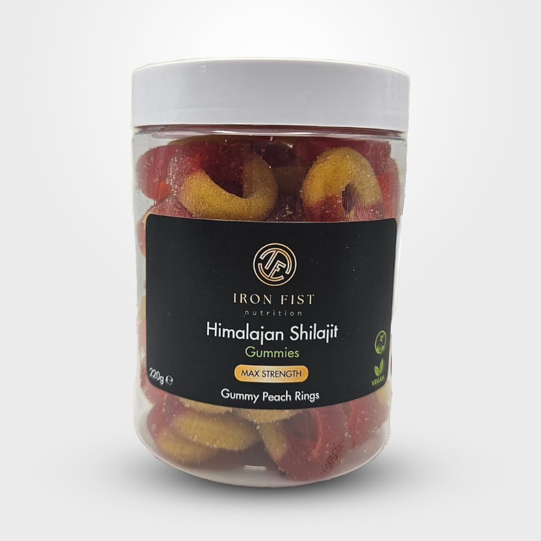 Gummy Peach Rings - Vegan