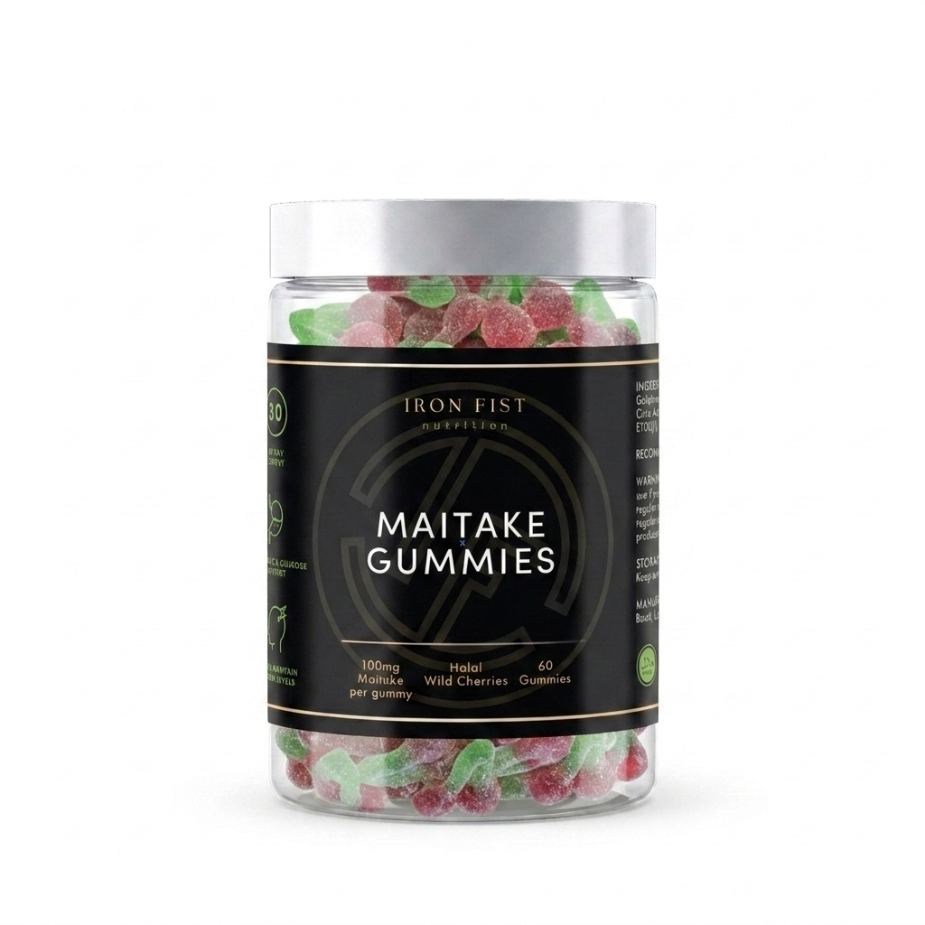 Maitake Wild Cherry Halal Gummies