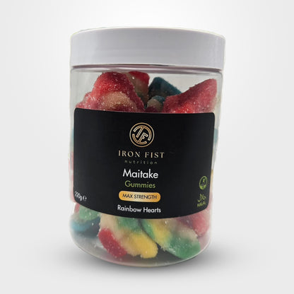 Maitake Gummies Rainbow Hearts