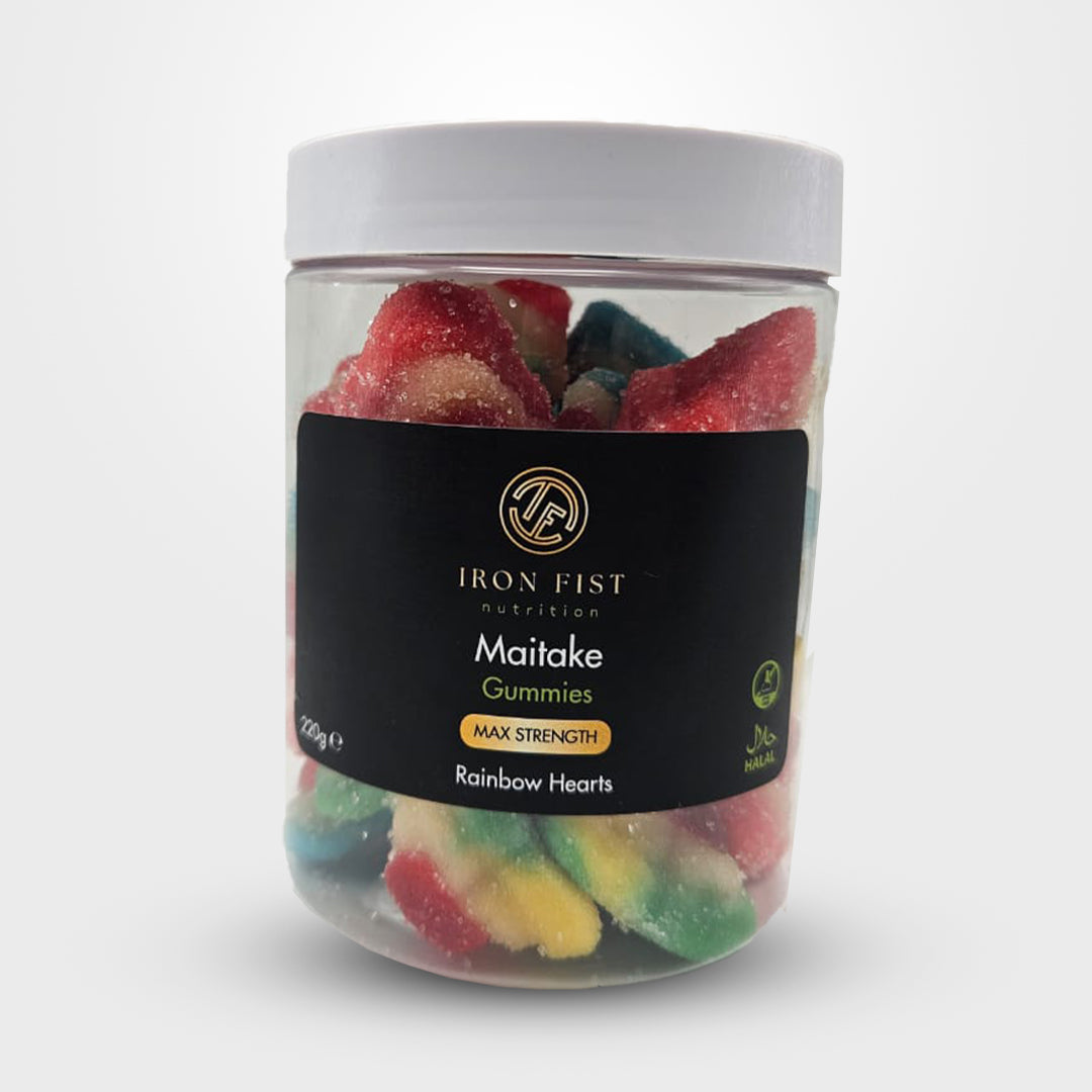 Maitake Gummies Rainbow Hearts