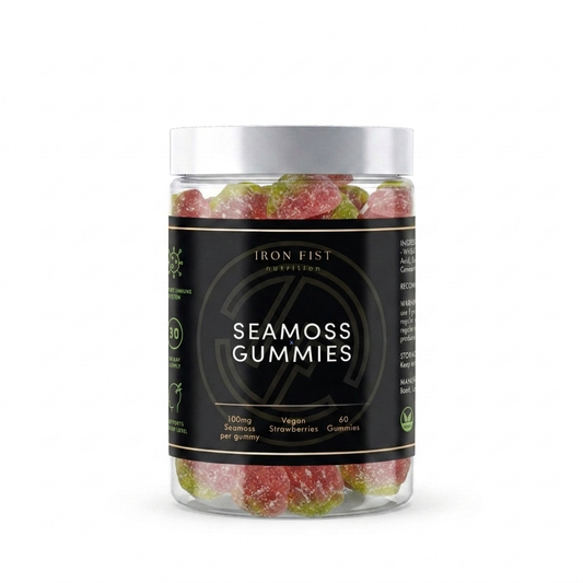 Seamoss Strawberry Vegan Gummies