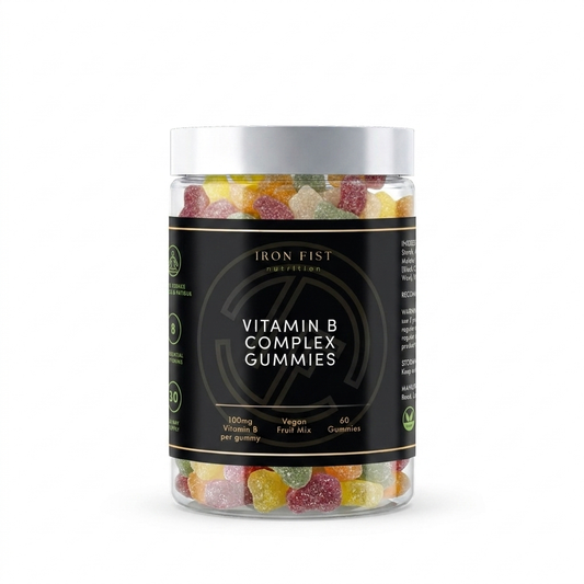 Vitamin B Complex Fruit Mix Vegan Gummies